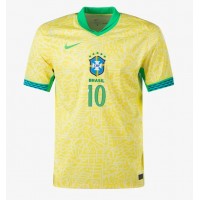 Brasilien Rodrygo Goes #10 Fußballbekleidung Heimtrikot Copa America 2024 Kurzarm